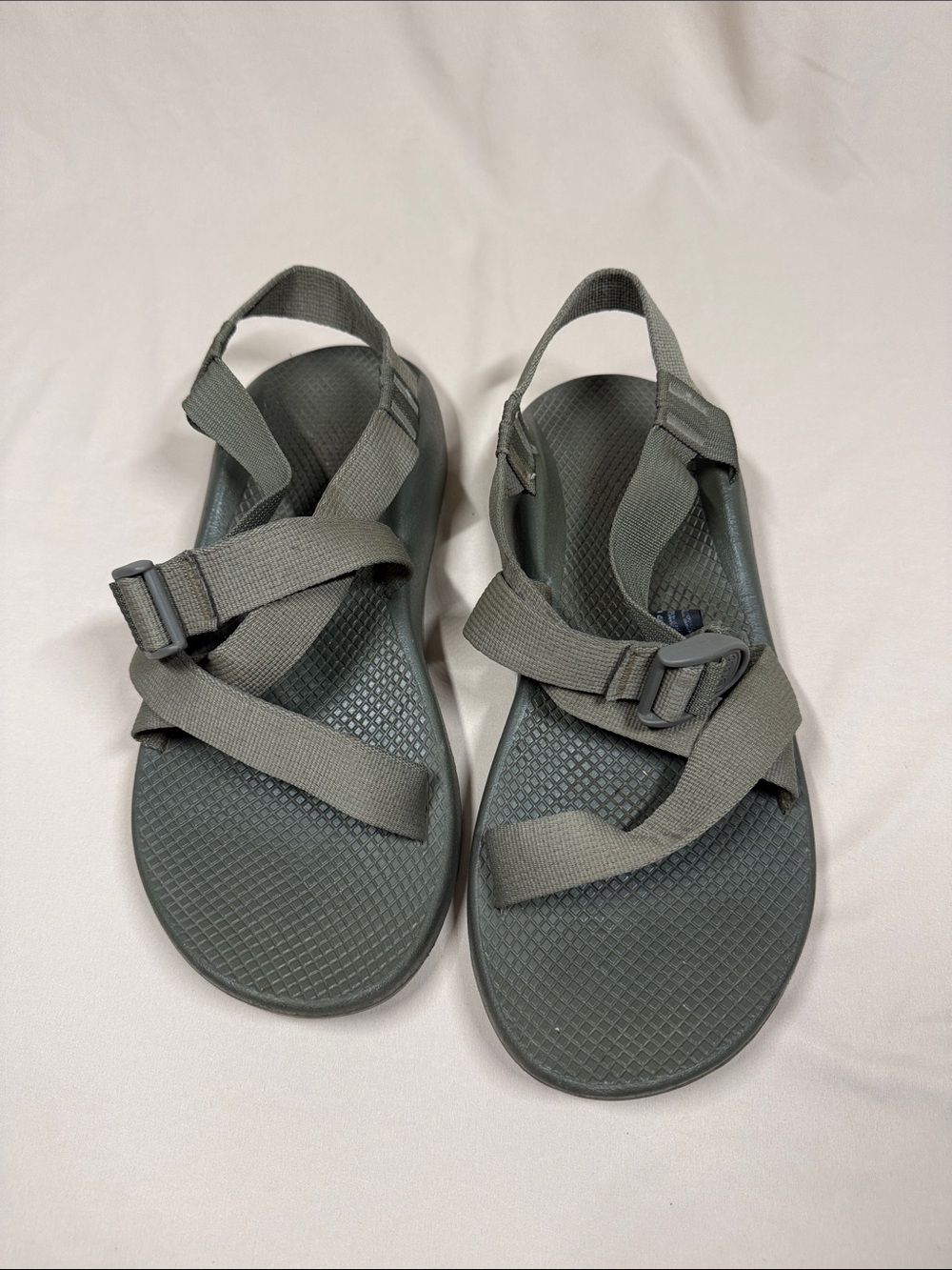 Chaco Men's Olive Green Adjustable Strap Sandals